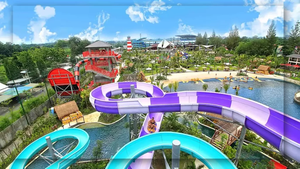 Waterboom Jogja di Yogyakarta: Taman Wisata Air Terbesar di Asia Tenggara dengan 13 Wahana yang Ada