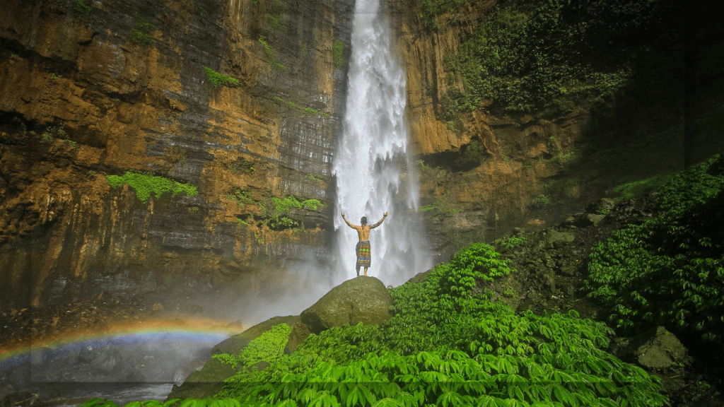 Sekilas Tentang Air Terjun Kapas Biru