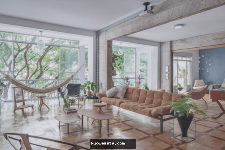 Apartemen Eksotis: Desain Modern di Rumah Sang Arsitek Terkenal